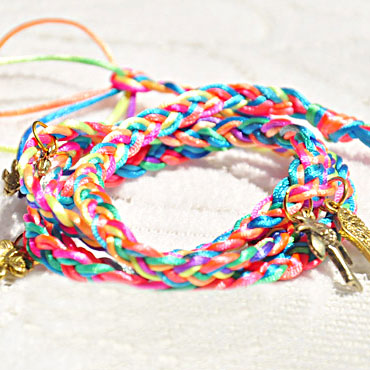 Fluorescence Cords Bracelets on Luulla